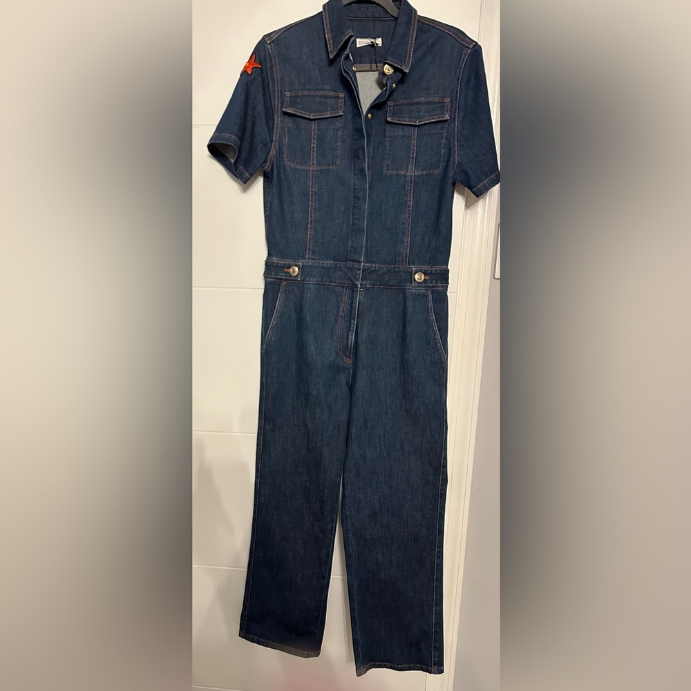 Sonia Rykiel denim jumpsuit